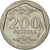 Moneda, España, Juan Carlos I, 200 Pesetas, 1987, BC+, Cobre - níquel, KM:829