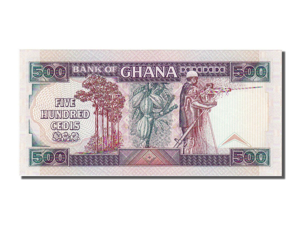 Ghana, 500 Cedis, 1994, KM #28c, 1994-06-10, UNC(65-70), D24870556