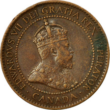 Moneta, Canada, Edward VII, Cent, 1903, Royal Canadian Mint, Ottawa, MB+