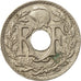 Moneda, Francia, Lindauer, 5 Centimes, 1937, Paris, BC+, Cobre - níquel