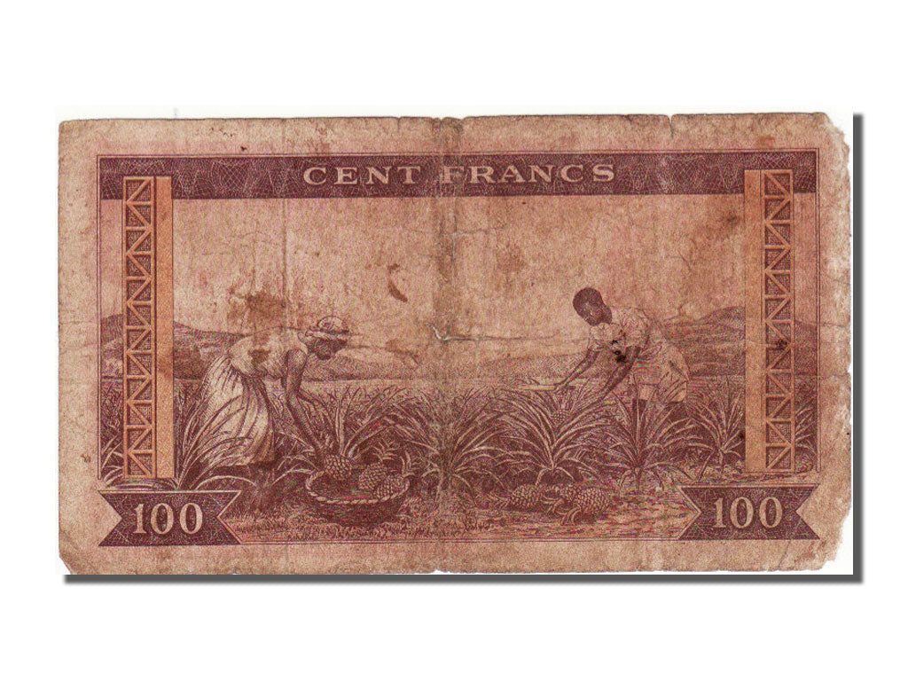 Guinea, 100 Francs, 1960, 1960-03-01, VF(20-25)