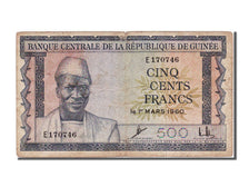 Guinea, 500 Francs, 1960, 1960-03-01, VF(30-35)