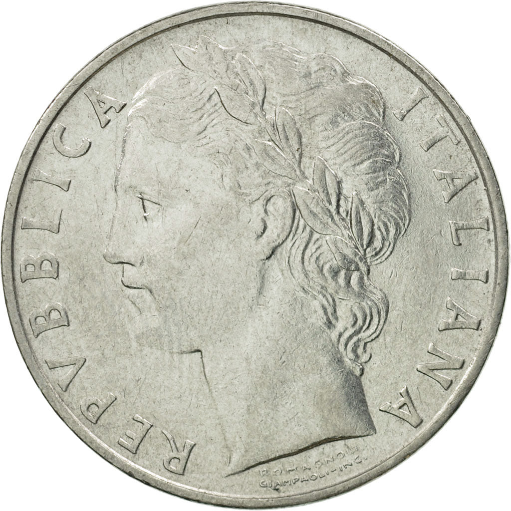 Coin, Italy, 100 Lire, 1963, Rome, VF(30-35), Stainless Steel, KM:96.1