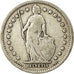 Moneta, Svizzera, Franc, 1911, Bern, MB, Argento, KM:24