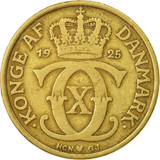 Moneta, Danimarca, Christian X, 2 Kroner, 1925, Copenhagen, MB+