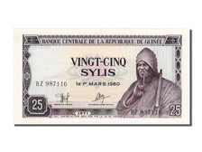 Guinea, 25 Sylis, 1971, UNC(65-70)