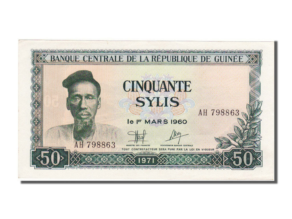 Guinée, 50 Sylis, 1971