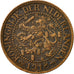 Coin, Netherlands, Wilhelmina I, 2-1/2 Cent, 1918, VF(30-35), Bronze, KM:150