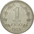 Munten, Argentinië, Peso, 1959, FR+, Nickel Clad Steel, KM:57