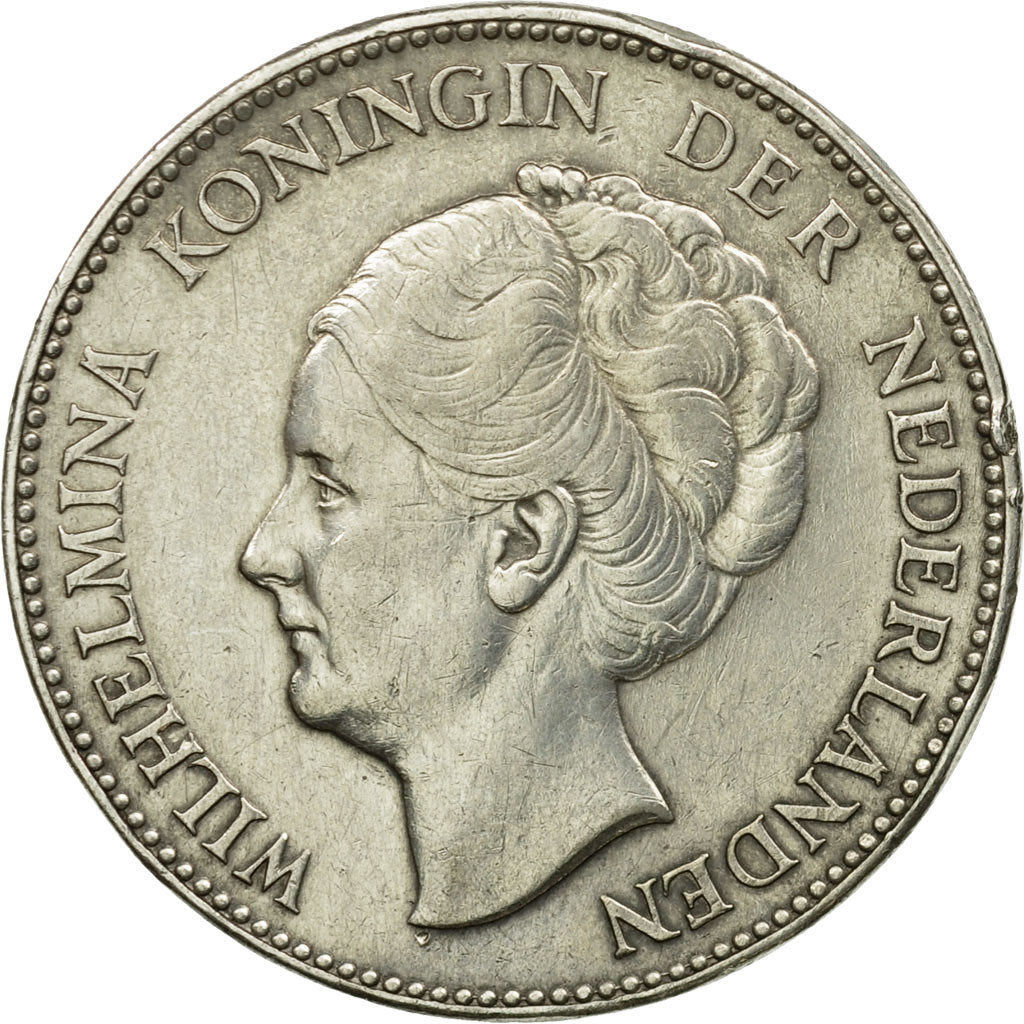 Moneta, Paesi Bassi, Wilhelmina I, Gulden, 1940, BB, Argento, KM:161.1