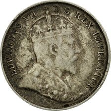 Moneta, Canada, Edward VII, 5 Cents, 1908, Royal Canadian Mint, Ottawa, MB+