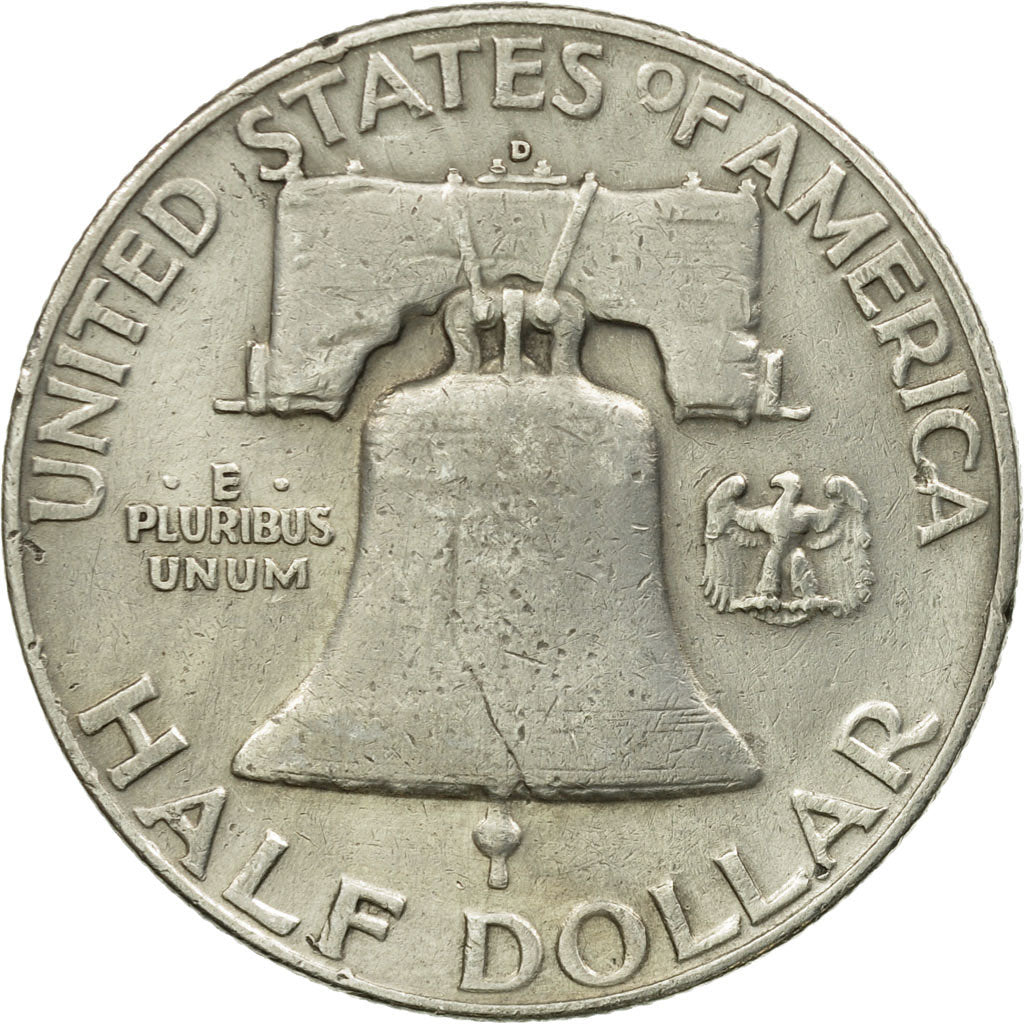 Moneta, Stati Uniti, Franklin Half Dollar, Half Dollar, 1953, U.S. Mint, Denver