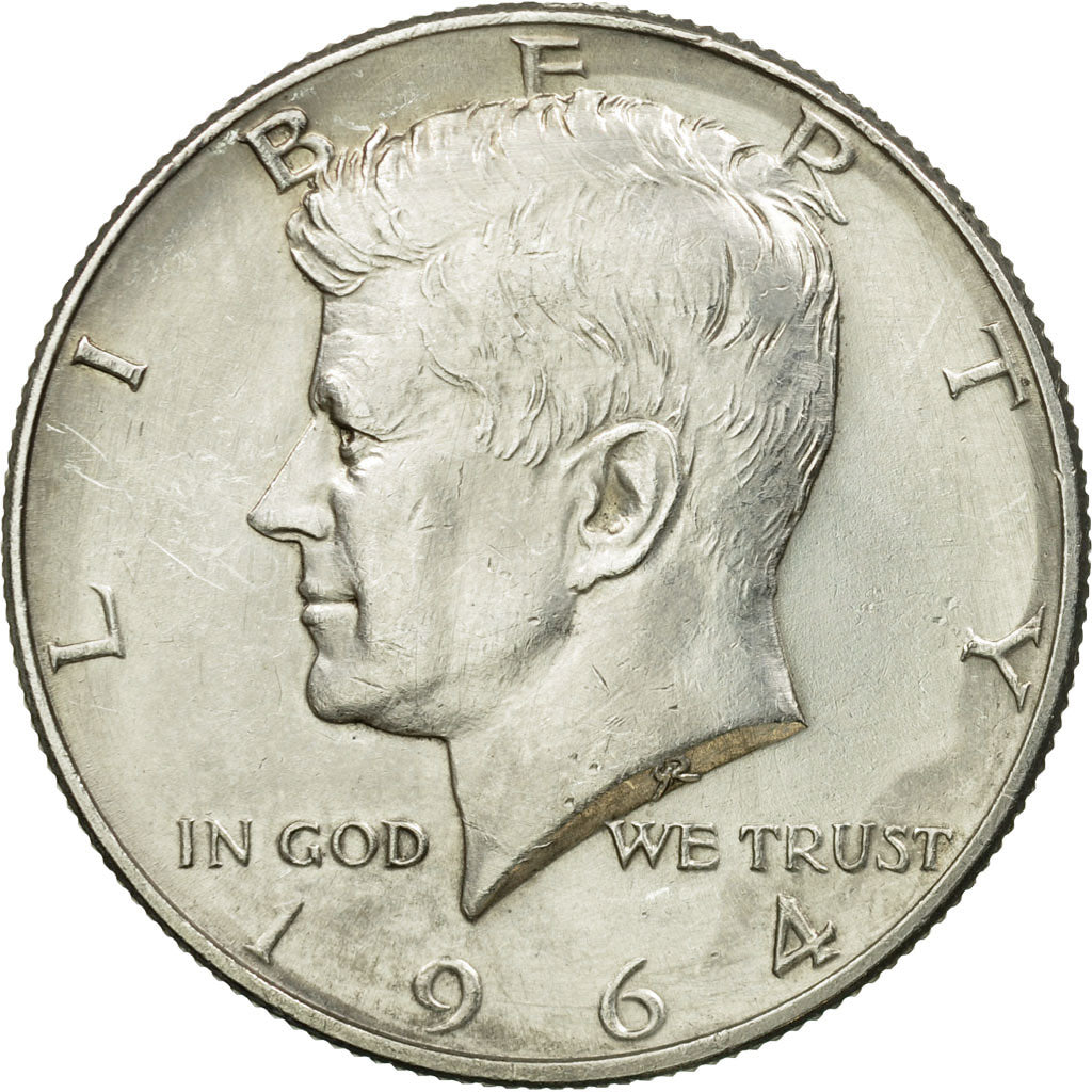 Münze, Vereinigte Staaten, Kennedy Half Dollar, Half Dollar, 1964, U.S. Mint
