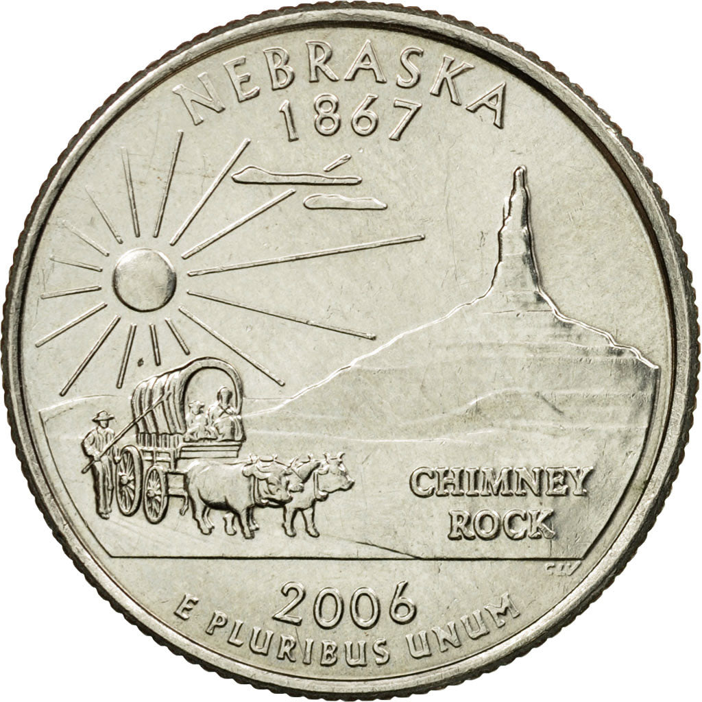 Münze, Vereinigte Staaten, Quarter, 2006, U.S. Mint, Denver, SS, Copper-Nickel