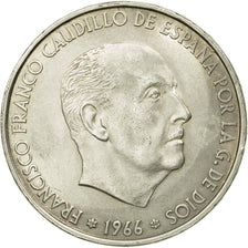 Moneta, Spagna, Caudillo and regent, 100 Pesetas, 1966, Madrid, MB+, Argento