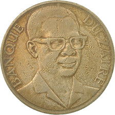 Münze, Zaire, 10 Makuta, 1976, S+, Copper-nickel, KM:7