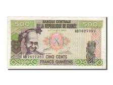 Guinea, 500 Francs, 1985, KM #31a, AU(55-58), AB7627387