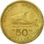 Moneta, Grecia, 50 Drachmes, 1986, MB+, Alluminio-bronzo, KM:147