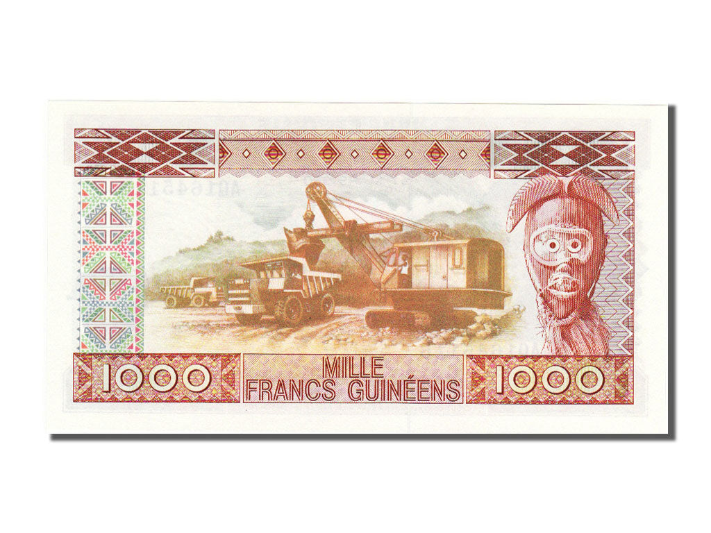 Guinea, 1000 Francs, 1985, KM #32a, UNC(65-70), AQ1645116