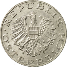 Moneta, Austria, 10 Schilling, 1984, MB+, Nichel placcato rame-nichel, KM:2918