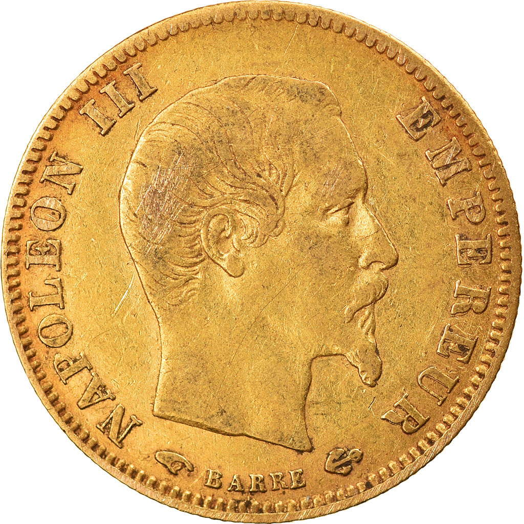 Monnaie, France, Napoleon III, Napoléon III, 5 Francs, 1856, Paris, TB+, Or