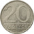 Coin, Poland, 20 Zlotych, 1986, Warsaw, VF(30-35), Copper-nickel, KM:153.1