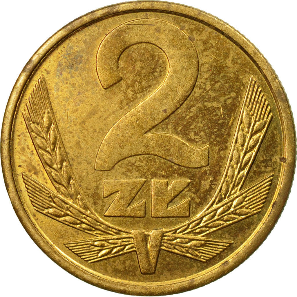 Munten, Polen, 2 Zlote, 1982, Warsaw, FR+, Tin, KM:80.1