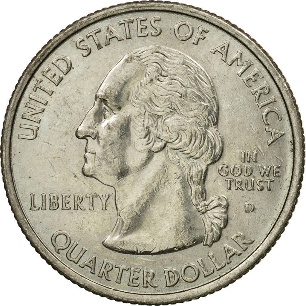 Monnaie, États-Unis, Quarter, 2008, U.S. Mint, Dahlonega, TTB, Copper-Nickel