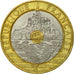 Münze, Frankreich, Mont Saint Michel, 20 Francs, 1993, Paris, SS, Tri-Metallic