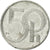 Moneta, Repubblica Ceca, 50 Haleru, 1993, MB+, Alluminio, KM:3.1