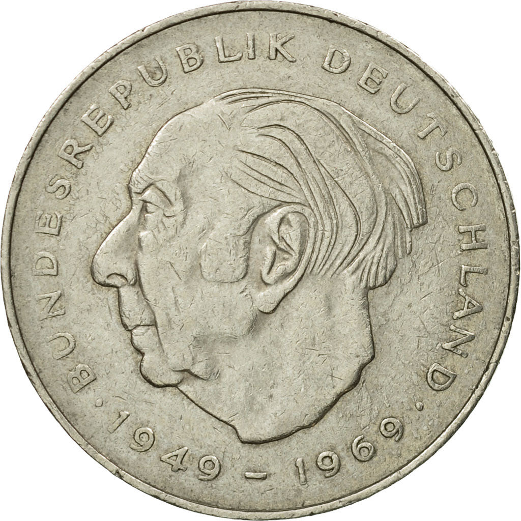 Munten, Federale Duitse Republiek, 2 Mark, 1985, Hambourg, ZF, Copper-Nickel