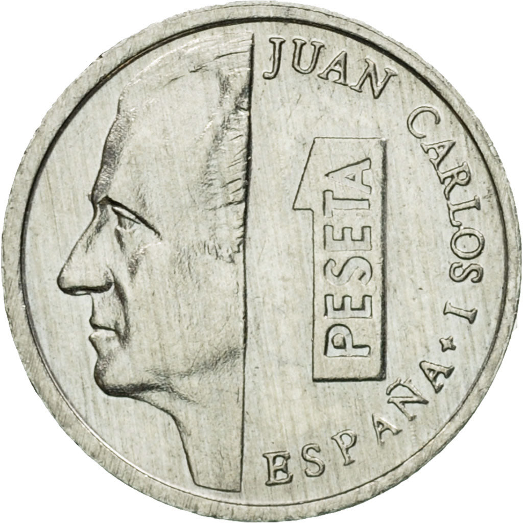 Moneda, España, Juan Carlos I, Peseta, 1999, MBC, Aluminio, KM:832