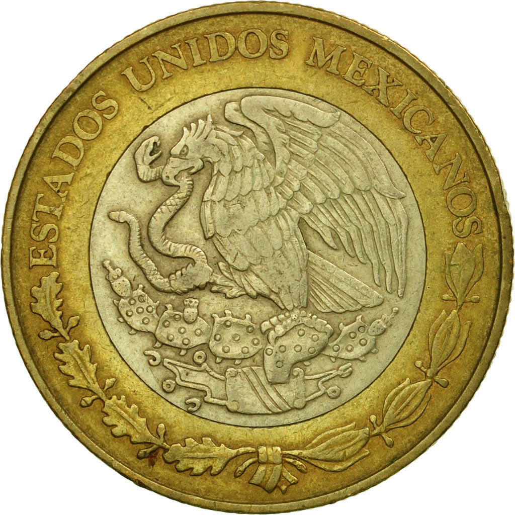 Monnaie, Mexique, 10 Pesos, 1998, Mexico City, TB+, Bi-Metallic, KM:616