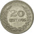 Coin, Colombia, 20 Centavos, 1975, EF(40-45), Nickel Clad Steel, KM:246.1