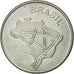 Coin, Brazil, 10 Cruzeiros, 1981, EF(40-45), Stainless Steel, KM:592.1