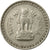 Monnaie, INDIA-REPUBLIC, 50 Naye Paise, 1961, TTB, Nickel, KM:55