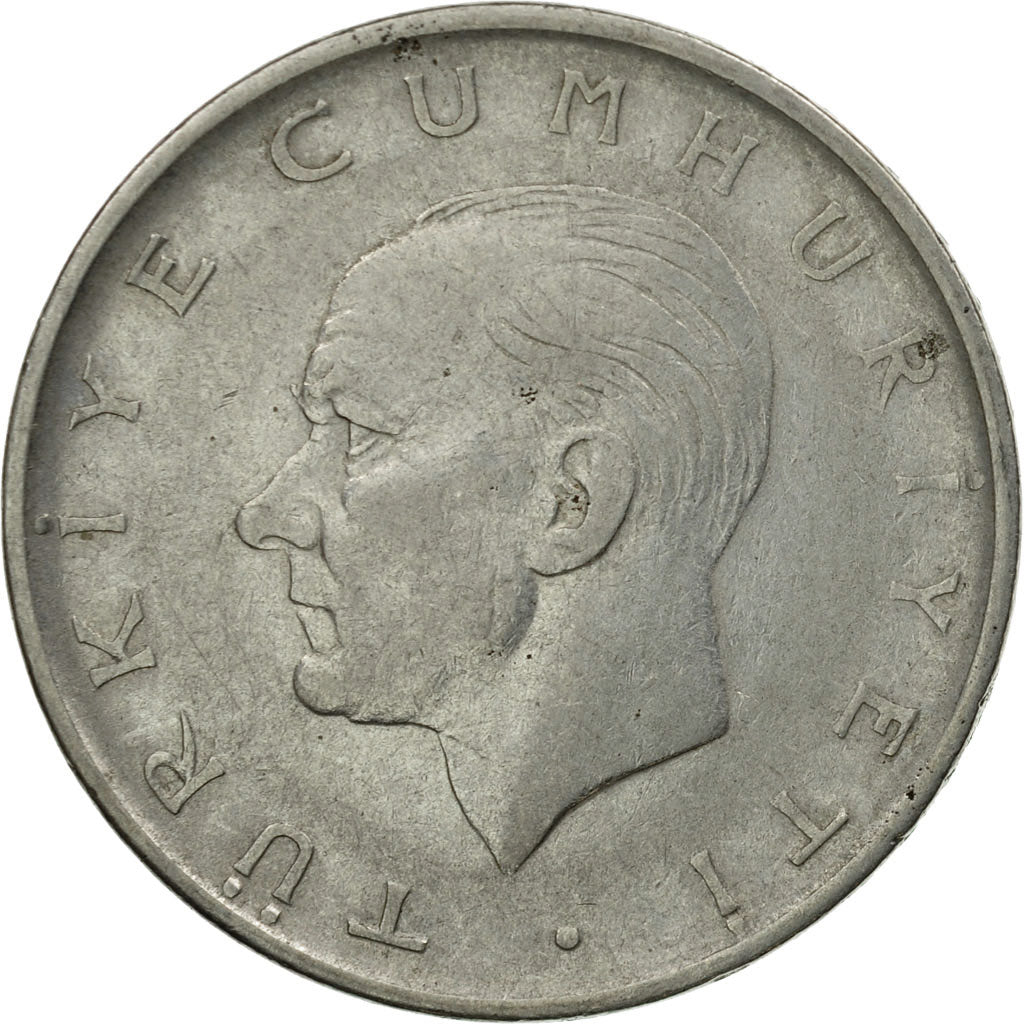 Coin, Turkey, Lira, 1960, VF(30-35), Stainless Steel, KM:889a.1