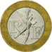 Munten, Frankrijk, Génie, 10 Francs, 1992, Paris, ZF, Bi-Metallic, KM:964.1