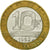 Coin, France, Génie, 10 Francs, 1992, Paris, VF(30-35), Bi-Metallic, KM:964.1