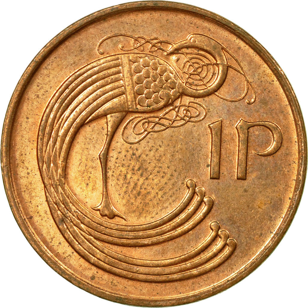 Münze, IRELAND REPUBLIC, Penny, 1994, S+, Copper Plated Steel, KM:20a