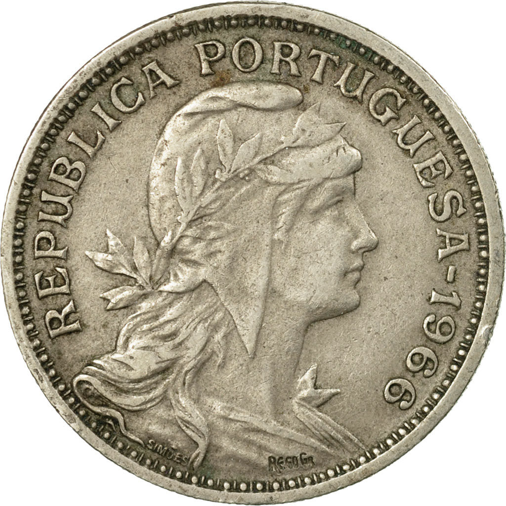 Monnaie, Portugal, 50 Centavos, 1966, TB+, Copper-nickel, KM:577