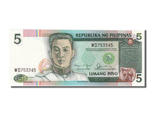 Billete, 5 Piso, 1985, Filipinas, UNC
