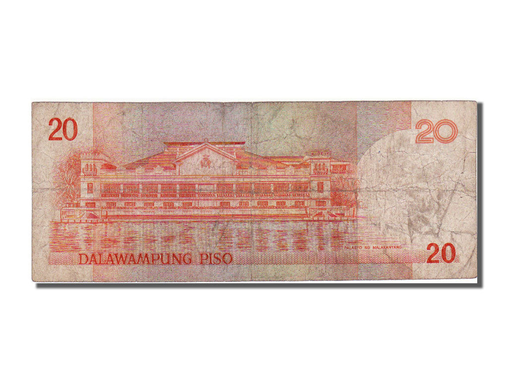 Philippines, 20 Piso, 1986, KM #170a, VF(20-25), NL311253