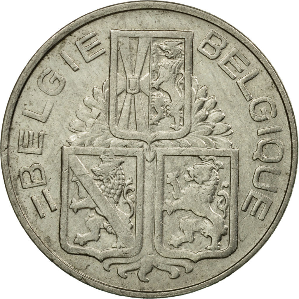 Coin, Belgium, Franc, 1939, VF(30-35), Nickel, KM:120
