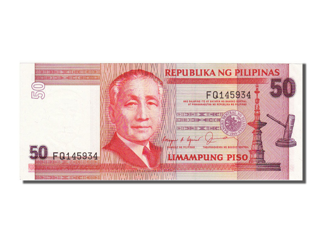 Philippines, 50 Piso, 1987