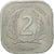 Monnaie, Etats des caraibes orientales, Elizabeth II, 2 Cents, 1981, TTB