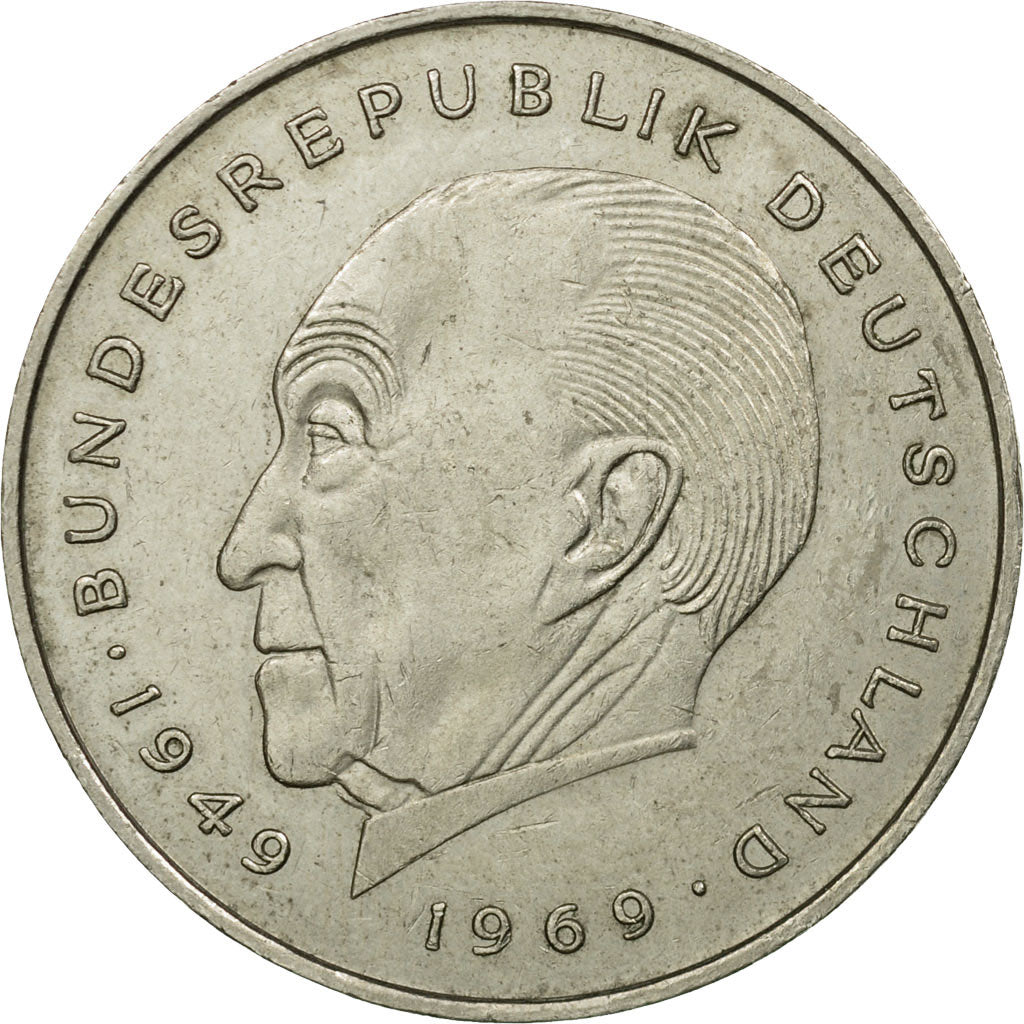 Munten, Federale Duitse Republiek, 2 Mark, 1983, Stuttgart, ZF, Copper-Nickel
