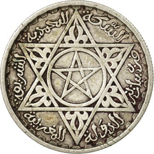 Münze, Marokko, Mohammed V, 100 Francs, 1953, Paris, SS, Silber, KM:52