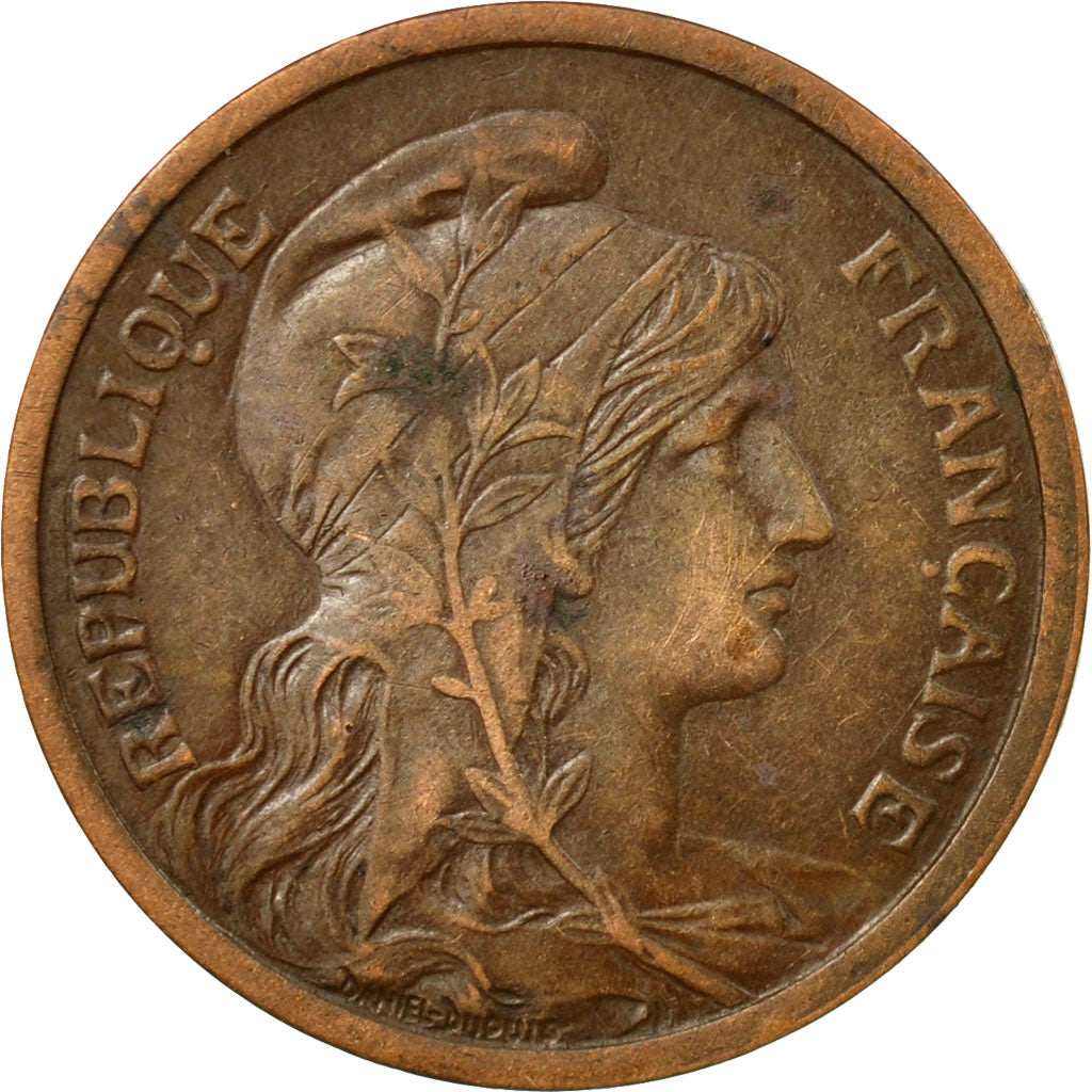 Coin, France, Dupuis, 2 Centimes, 1904, Paris, VF(30-35), Bronze, KM:841