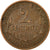 Moneda, Francia, Dupuis, 2 Centimes, 1904, Paris, BC+, Bronce, KM:841